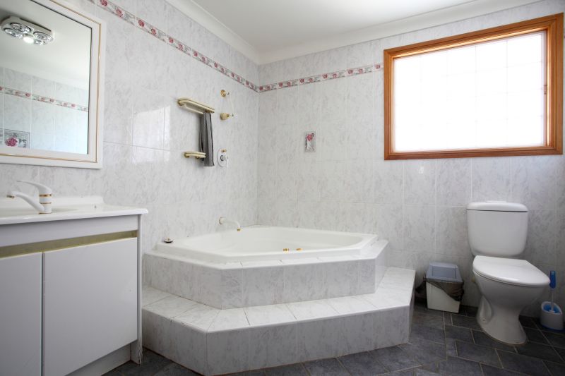 Renovated Bathroom with New Bathtub